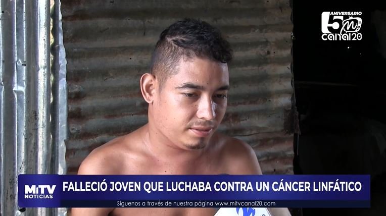 FALLECIÓ JOVEN QUE LUCHABA CONTRA UN CÁNCER LINFÁTICO