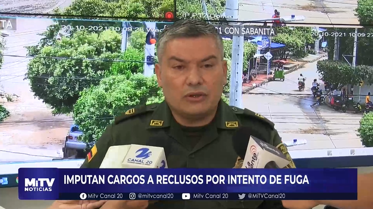 IMPUTAN CARGOS A RECLUSOS POR INTENTO DE FUGA