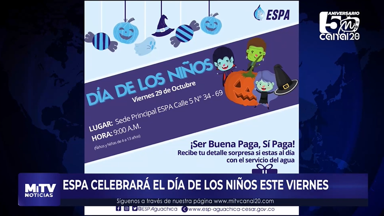 ESPA CELEBRARÁ EL DÍA DE LOS NIÑOS ESTE VIERNES