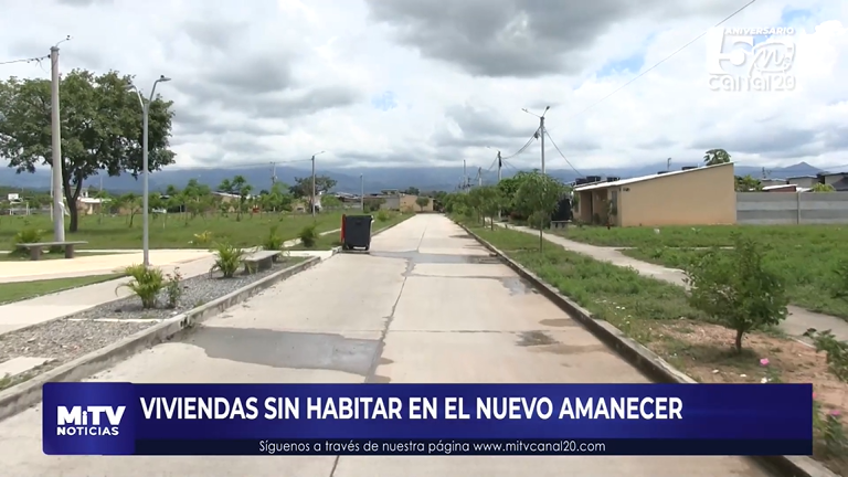 VIVIENDAS SIN HABITAR EN EL NUEVO AMANECER