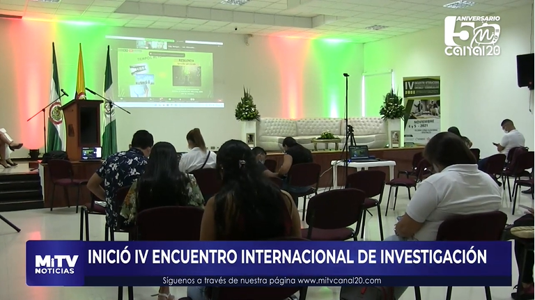 INICIÓ IV ENCUENTRO INTERNACIONAL DE INVESTIGACIÓN