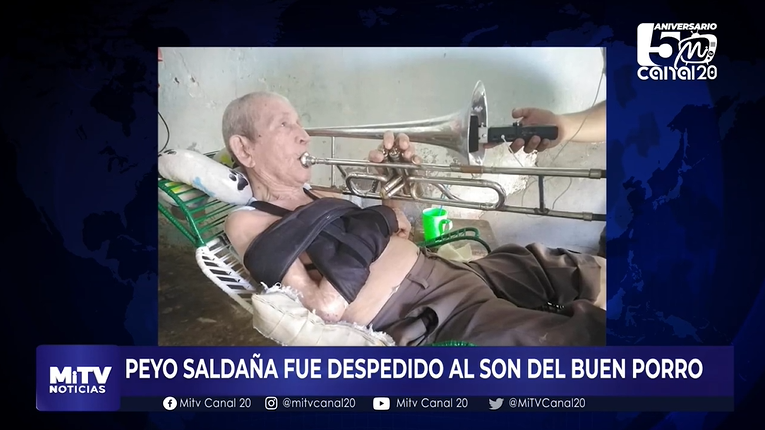 PEYO SALDAÑA FUE DESPEDIDO AL SON DEL BUEN PORRO