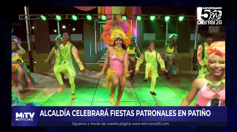 ALCALDÍA CELEBRARÁ FIESTAS PATRONALES EN PATIÑO