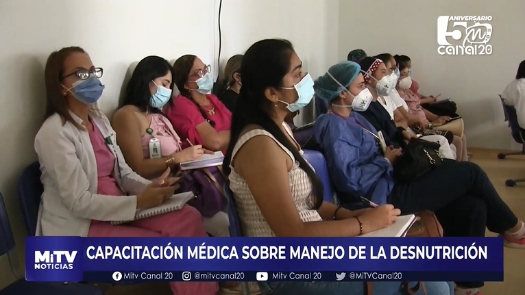 CAPACITACIÓN MÉDICA SOBRE MANEJO DE LA DESNUTRICIÓN