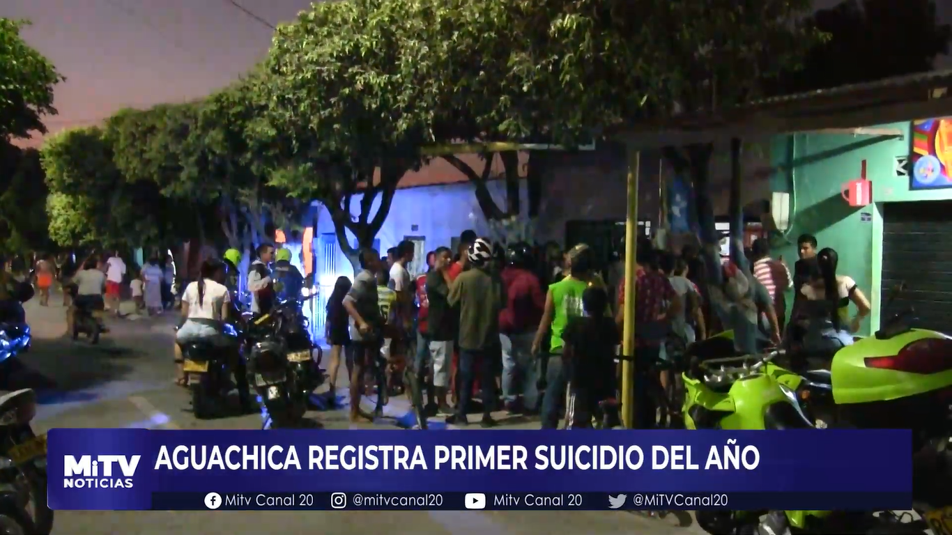 PRIMER SUICIDIO DEL AÑO EN AGUACHICA