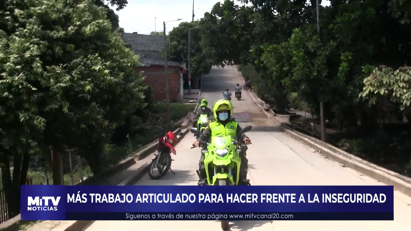 POLICÍA HACE FRENTE COMÚN A LA INSEGURIDAD