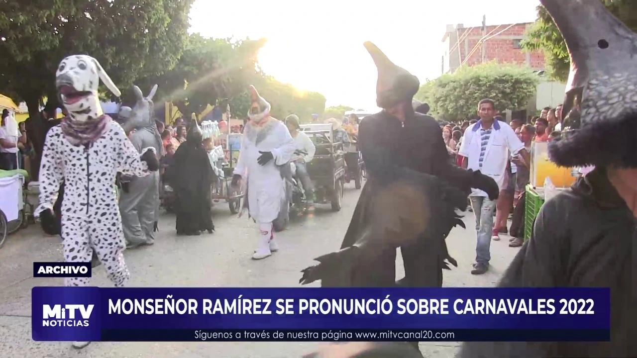MONSEÑOR SE PRONUNCIÓ SOBRE CARNAVALES