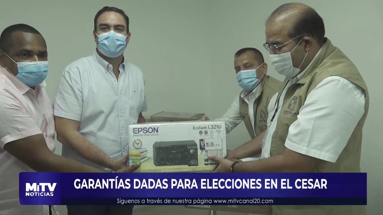 ENTREGADOS EQUIPOS A REGISTRADURÍA DPTAL.