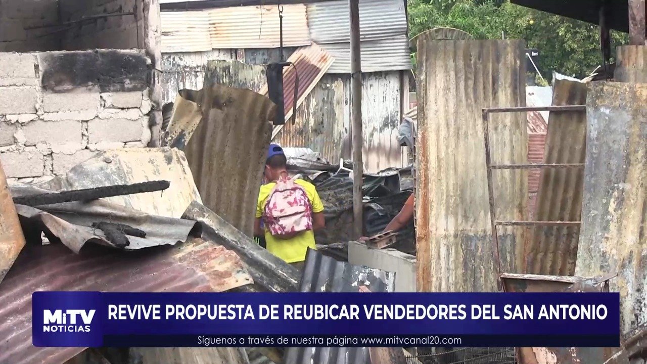 PROPONEN REUBICAR A COMERCIANTES