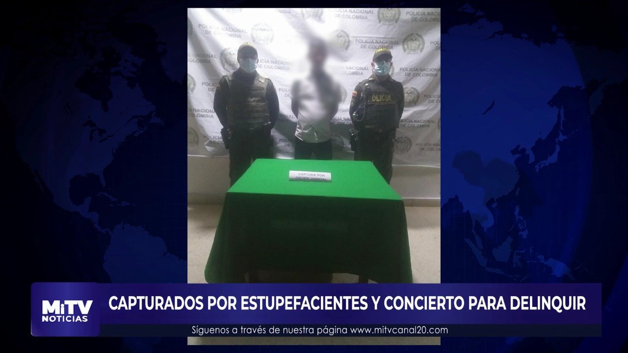 POLICÍA EFECTÚA VARIAS CAPTURAS