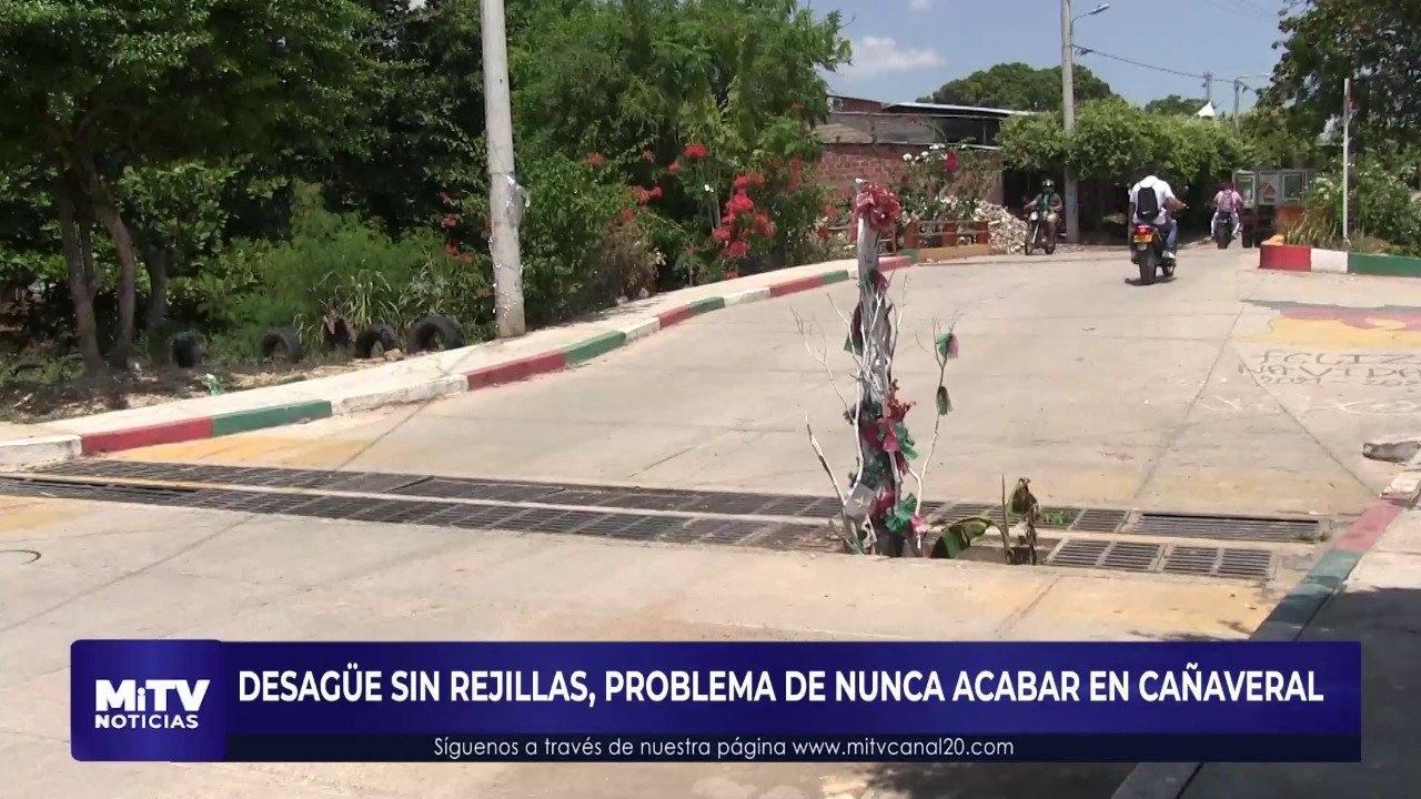 DESAGÜE SIN REJILLAS SON UN PELIGRO