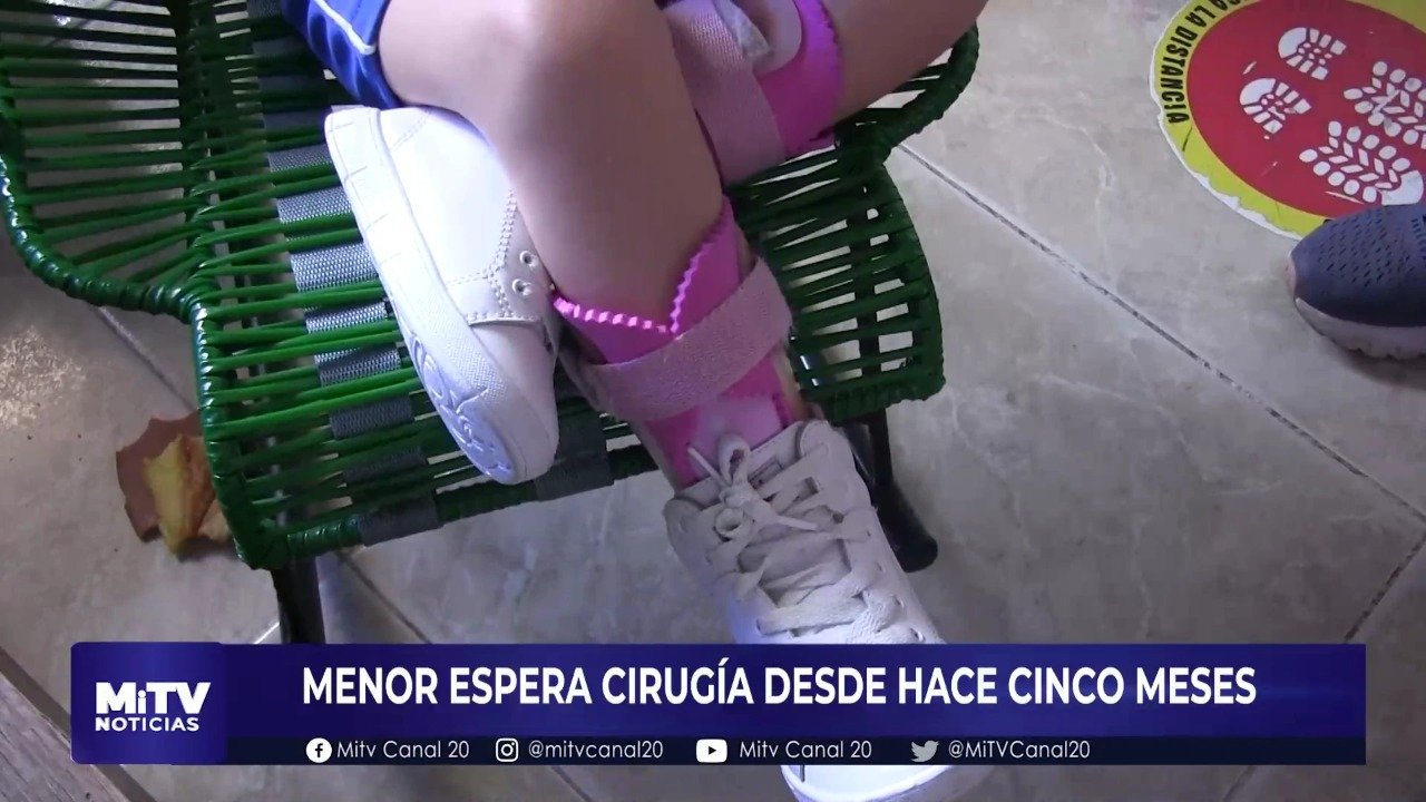 MENOR ESPERA APROBACIÓN DE CIRUGÍA