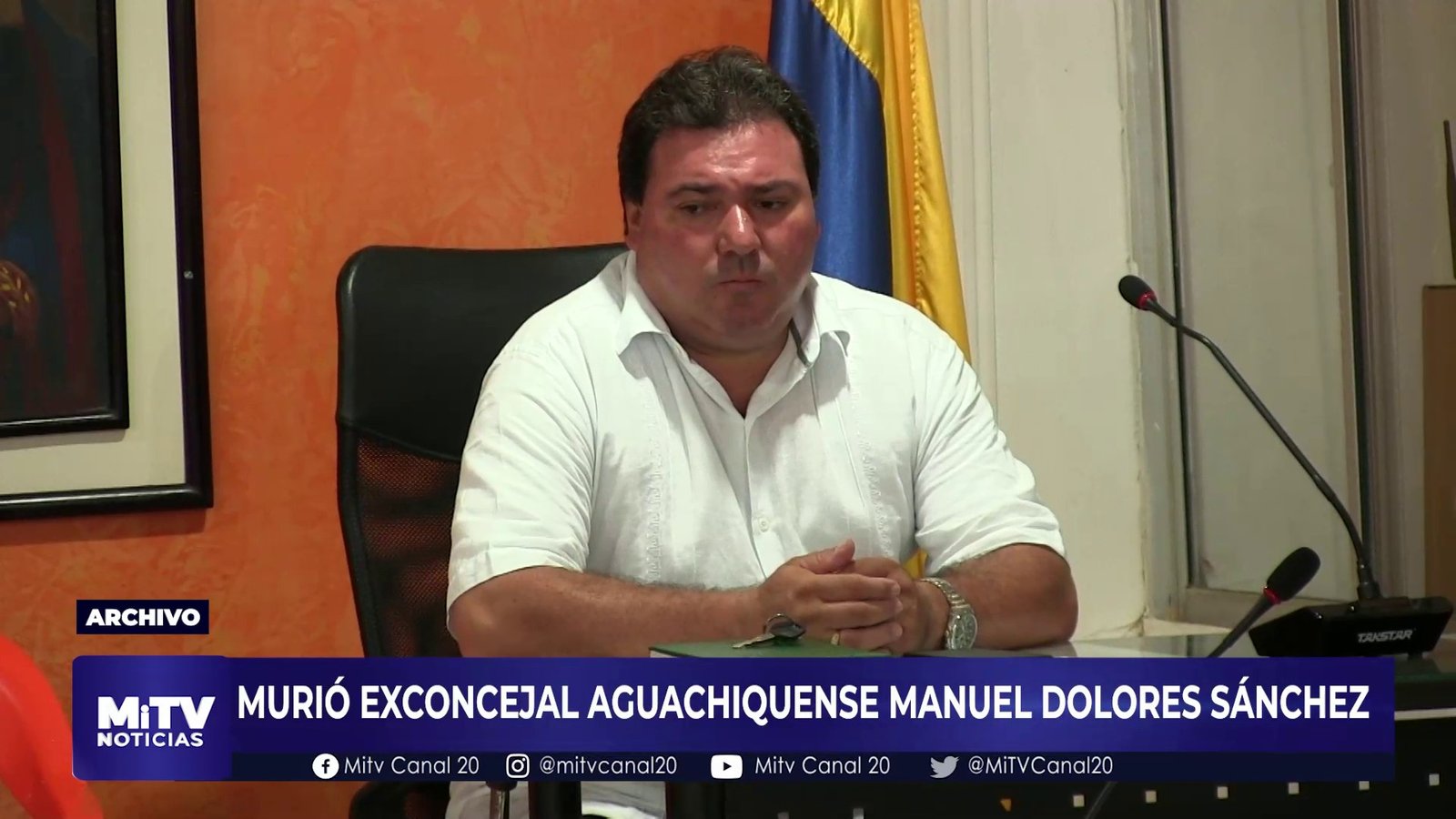 FALLECIÓ EXCONCEJAL MANUEL SÁNCHEZ