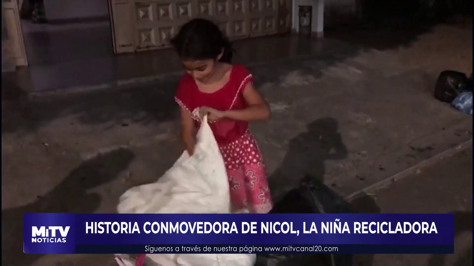 LA HISTORIA DE NICOL, LA NIÑA RECICLADORA