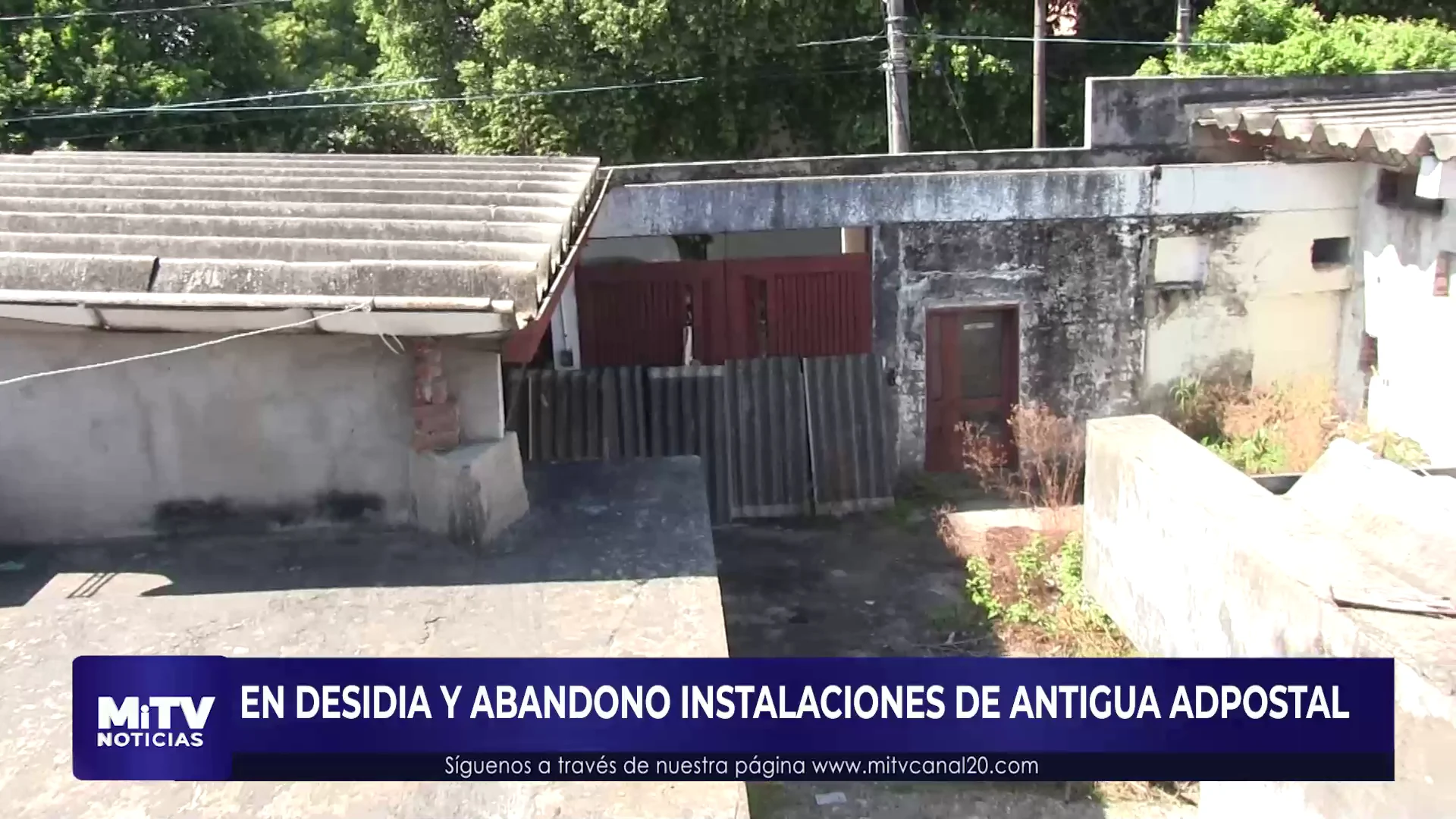 EN ABANDONO ANTIGUO ADPOSTAL