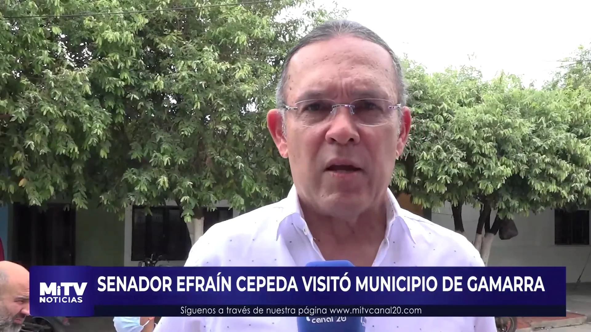 SENADOR EFRAÍN CEPEDA VISITÓ MUNICIPIO DE GAMARRA