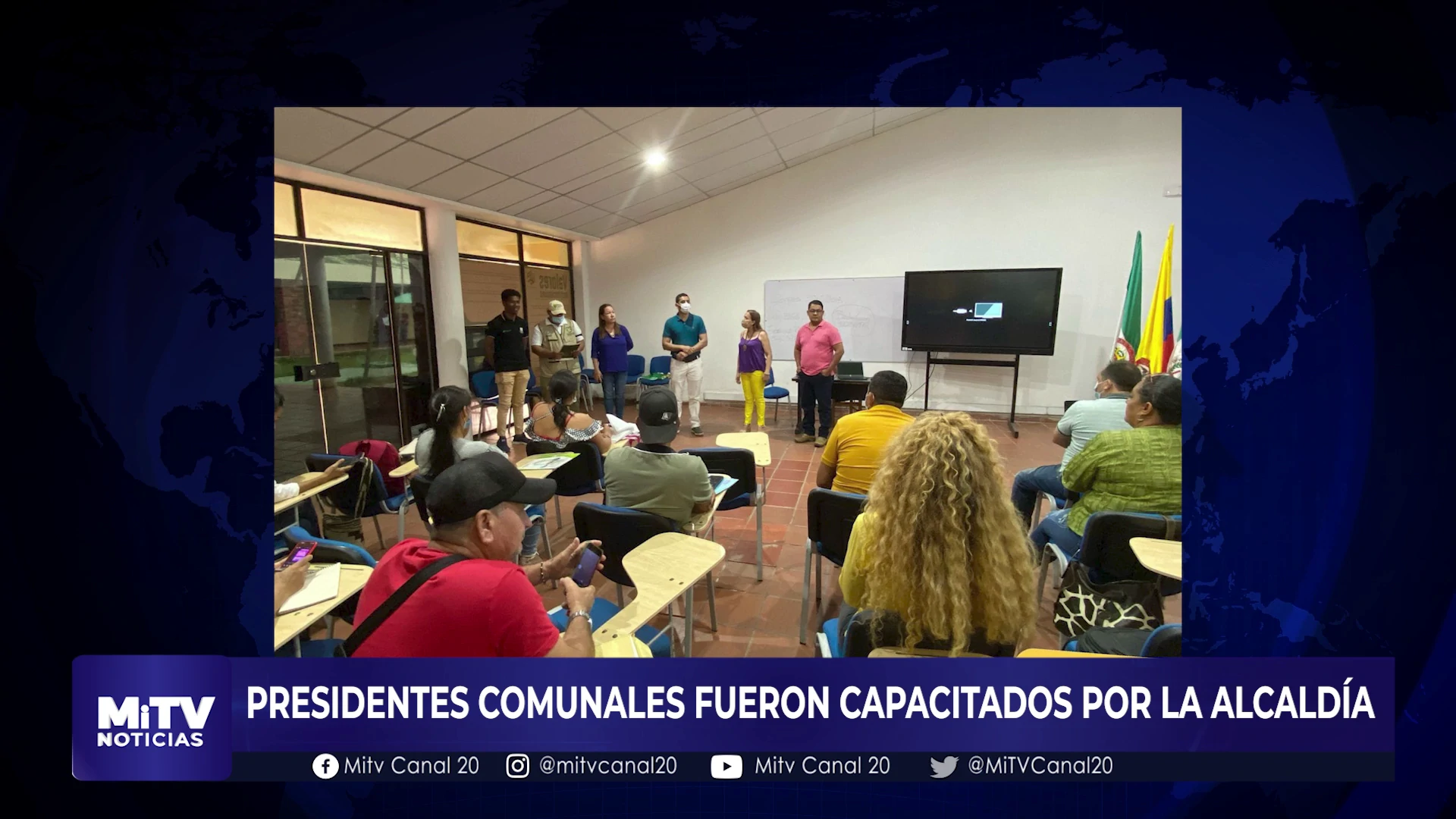 PRESIDENTES COMUNALES FUERON CAPACITADOS POR LA ALCALDÍA