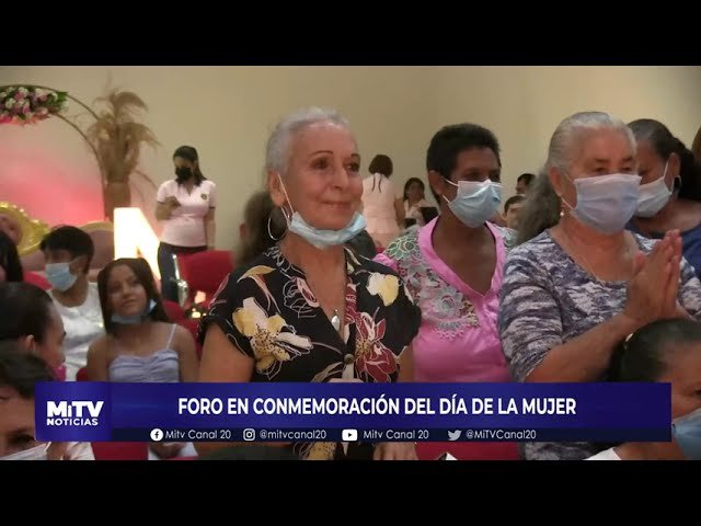 FORO EN CONMEMORACIÓN A LA MUJER