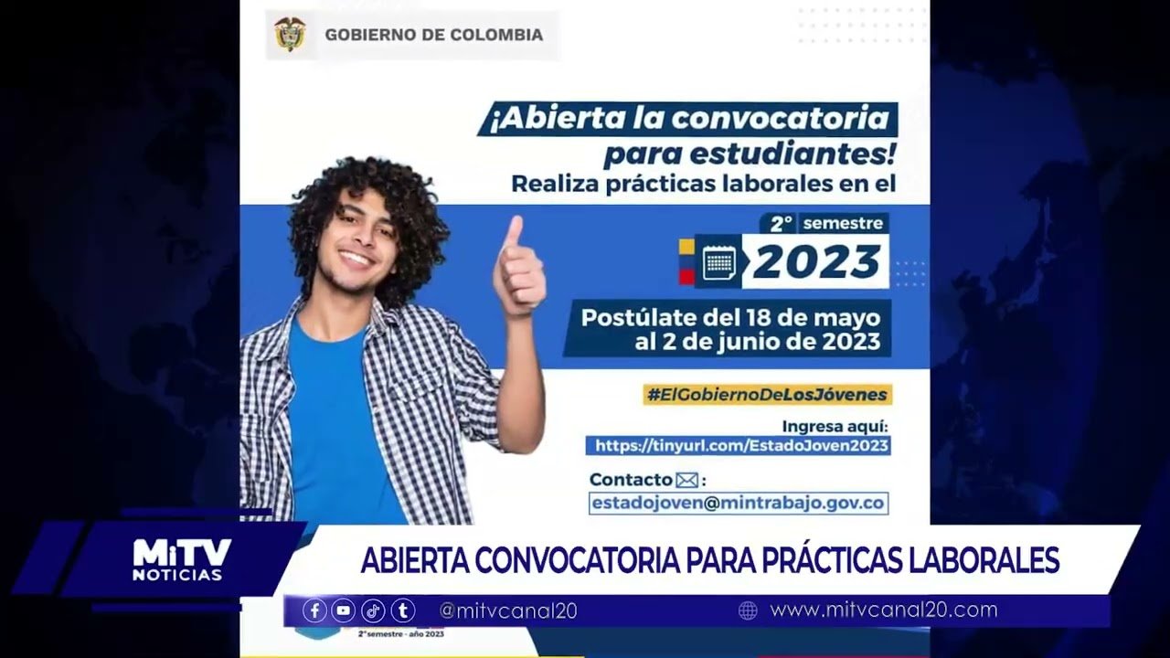 ¡OPORTUNIDAD ÚNICA! CONVOCATORIA ABIERTA PARA PRÁCTICAS LABORALES