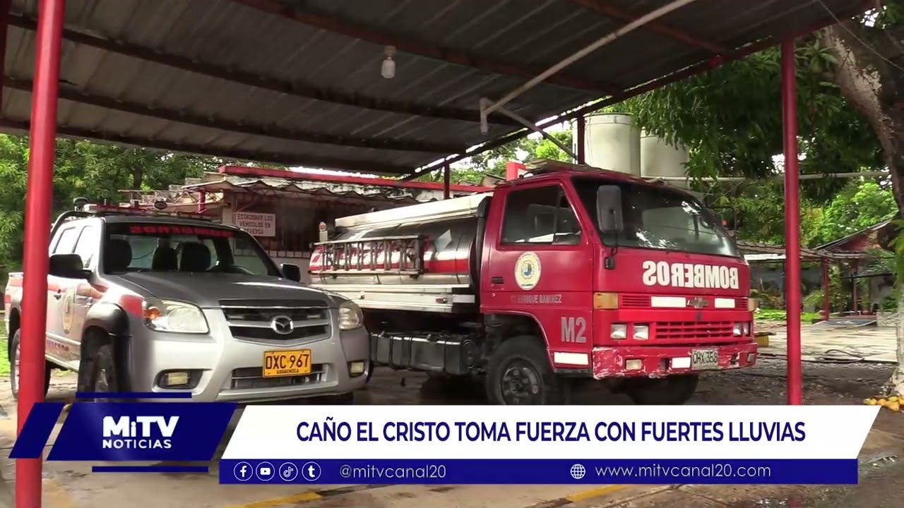 CAÑO EL CRISTO TOMA FUERZA CON FUERTES LLUVIAS