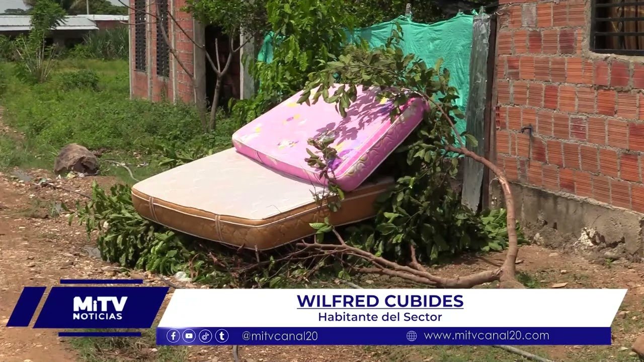 LLUVIA Y VIENTOS DESTECHARON VIVIENDA EN VILLA DE DIOS