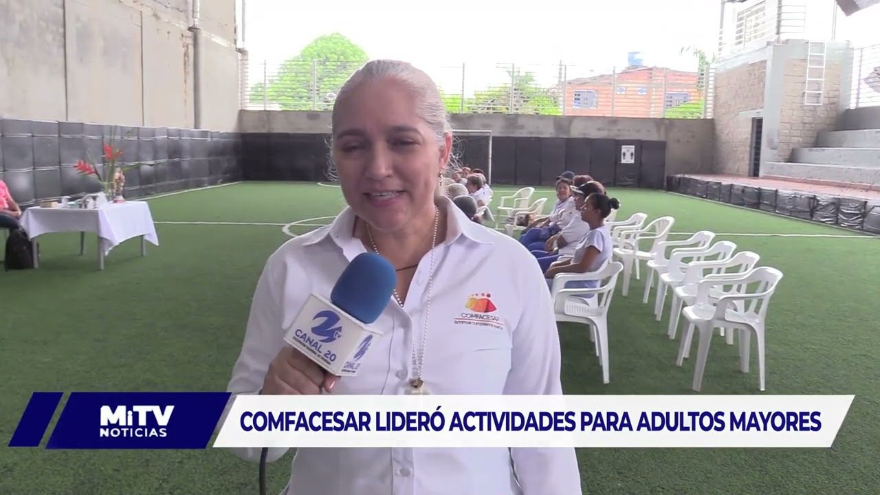 COMFACESAR LIDERÓ ACTIVIDADES PARA ADULTOS MAYORES