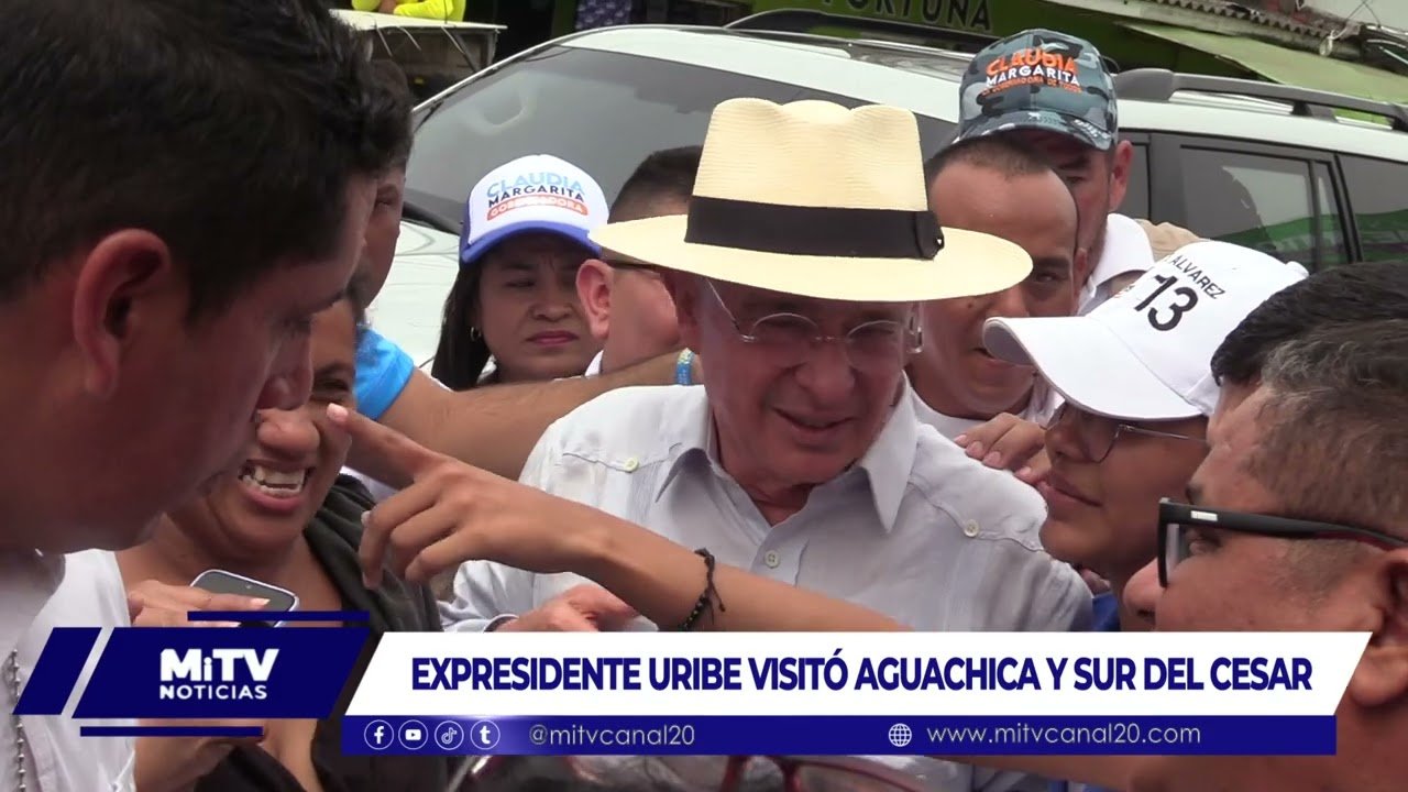 ÁLVARO URIBE VISITÓ AGUACHICA