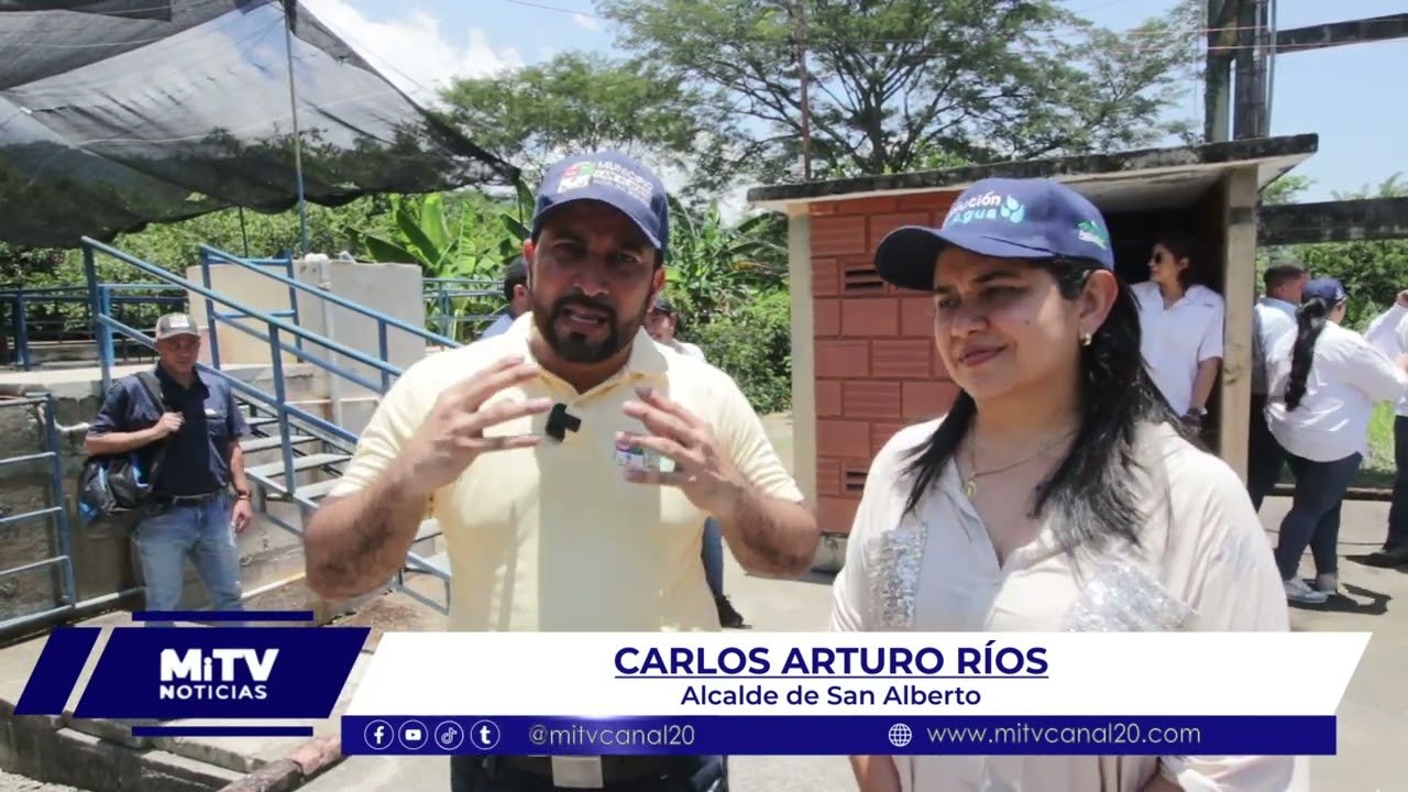 GOBERNACIÓN GARANTIZA CONTINUIDAD SERVICIO AGUA EN SAN ALBERTO