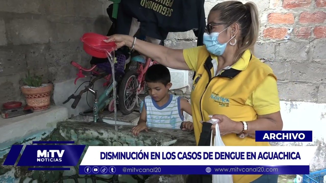 DISMINUCIÓN EN LOS CASOS DE DENGUE EN AGUACHICA