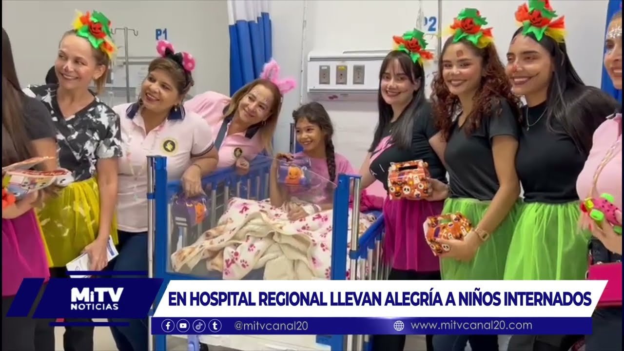 Hospital Regional de Aguachica y las Damas Rosadas unieron esfuerzos para llevar alegría a los niños